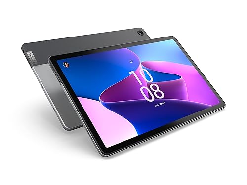 Lenovo Tab M10 Plus 3rd Gen Tablet - 10 FHD - Android 12-32GB Storage - Long Battery Life, Gray