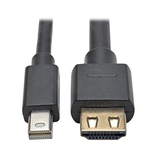 Tripp Lite Mini DisplayPort 1.2a to HDMI 2.0 Active Adapter Cable with Gripping HDMI Plug 4K HDCP 2.2, 6' (P586-006-HD-V2A) 6 ft.