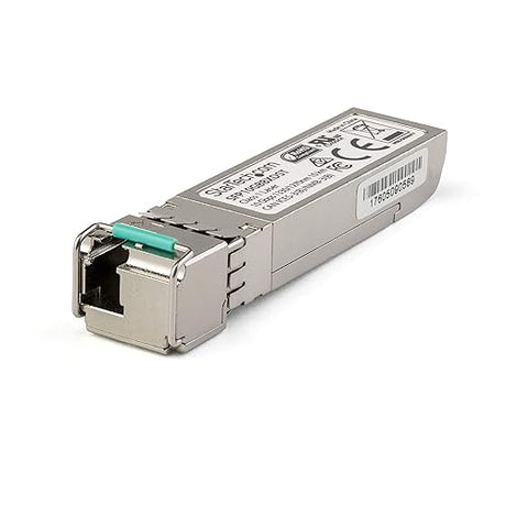 StarTech.com Dell EMC SFP-10G-BX10-U Compatible SFP+ Module - 10GBASE-BX-U - 10 Gigabit Ethernet BiDi Fiber Single Strand SFP+ - LC 10km (SFP10GBX10US)