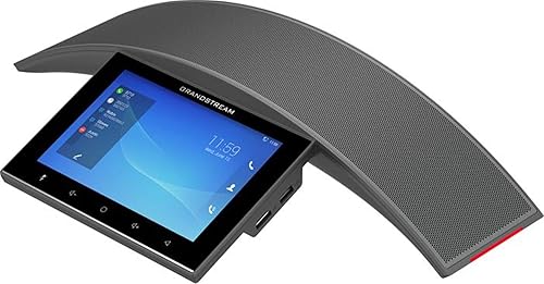 Grandstream GAC2570 Enterprise Conference Phone, WiFi 6, Bluetooth, Built-in Battery, PoE Injector Included.