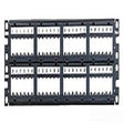 Panduit CPPL48M6BLY 48-Port Flat Patch Panel, Black