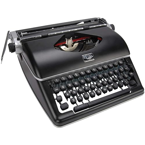 Royal Classic Manual Typewriter - Black