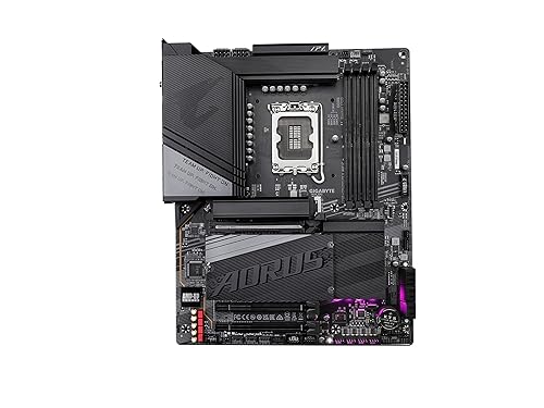 GIGABYTE Z790 AORUS Elite X WIFI7 (LGA 1700/ Intel/ Z790 X/ATX/ DDR5/ 4* M.2/ PCIe 5.0/ USB 3.2 Type-C/Wi-Fi 7/2.5GbE LAN/Q-Flash Plus/EZ-Latch Plus/Motherboard)