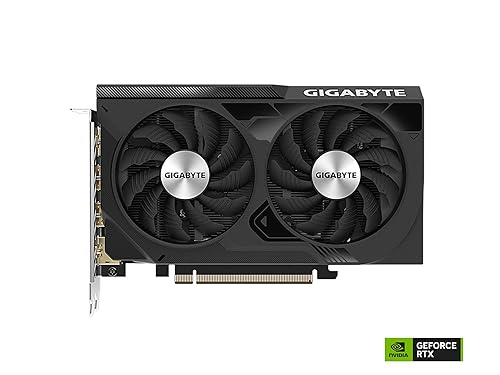 Gigabyte GeForce RTX 4060 WINDFORCE OC 8G Graphics Card, 2X