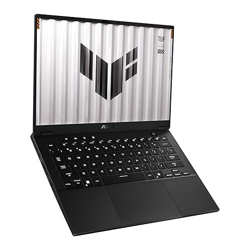 ASUS TUF Gaming A14 Copilot+ PC Gaming Laptop, 14” WQXGA, AMD Ryzen™ AI 7 350, NVIDIA® GeForce RTX™ 5050 Laptop GPU, 16GB RAM, 1TB SSD, FA401KH-DS74-CA