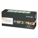 Lexmark Cyan Return Program Toner Cartridge - Laser - 6000 Page - Cyan