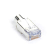 Black Box Network Services Shielded CAT6 EZ-RJ45 Modular Plugs, 50-Pack C6EZSP-50PAK