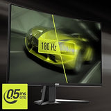 MSI MAG27C6F 27-inch 1920 x 1080 (FHD), Rapid VA, Gaming Monitor 180Hz, Adaptive Sync, 0.5ms, HDMI, Display-Port, VESA Mountable, Tilt