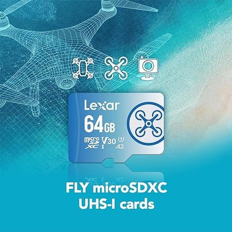 Lexar Fly microSDXC UHS-I Card, 64GB