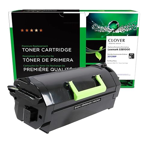 Clover Remanufactured Toner Cartridge Replacement for Lexmark MS817 | Black