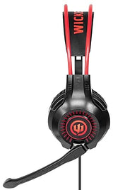 Wicked Audio WIGH500 Grid Legion 500 Wired Gaming Headphone - Black
