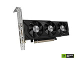 Gigabyte GeForce RTX 4060 OC Low Profile 8G Graphics Card, 3X WINDFORCE Fans, 8GB 128-bit GDDR6, GV-N4060OC-8GL Video Card