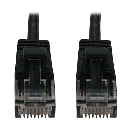 Tripp Lite Cat6a 10G Ethernet Cable, Snagless Molded Slim UTP Network Patch Cable (RJ45 M/M), Black, 7 Feet / 2.1 Meters, Manufacturer's Warranty (N261-S07-BK)