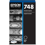 EPSON 748 DURABrite Pro Ink Standard Capacity Black Cartridge (T748120) Works with Workforce WF-6530, WF-6590, WF-8590, WF-6090, WF-8090