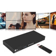 SIIG 2x2 4K HDMI Video Wall Controller, USB-C/DVI/HDMI Input, RS232/Web/IR Control, Audio Extract to Coaxial/3.5mm, Metal Housing, ESD Protection, 1x2, 1x3, 1x4, Cascading 10x10 max (CE-H26E11-S1) 2x2 Video Wall