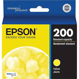 Epson 200 DURABrite Ultra Standard Capacity Ink Cartridge, Yellow (T200420) Yellow Ink