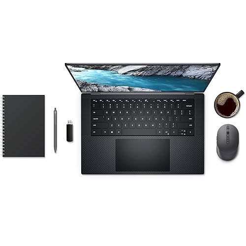 Dell MS7421W Premier Rechargeable Wireless Mouse - Bluetooth 5.0/2.4GHz Radio Frequency Connectivity, Optical LED Sensor, Mechanical Scroll, 7 Buttons, Programmable, Adjustable DPI - Graphite Black