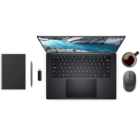 Dell MS7421W Premier Rechargeable Wireless Mouse - Bluetooth 5.0/2.4GHz Radio Frequency Connectivity, Optical LED Sensor, Mechanical Scroll, 7 Buttons, Programmable, Adjustable DPI - Graphite Black