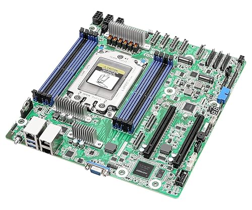 ASRock Rack Server Motherboard SIENAD8UD3 Deep Micro-ATX Single Socket SP6 (LGA 4844), AMD EPYC™ 8004 Series
