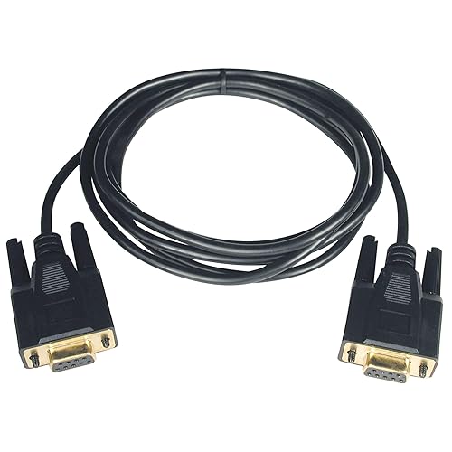 Tripp Lite 10-Feet Null Modem Gold Cable DB9 F/F (P450-010) 10ft