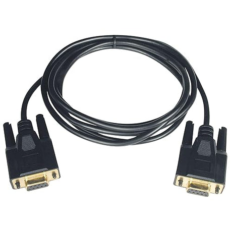 Tripp Lite 10-Feet Null Modem Gold Cable DB9 F/F (P450-010) 10ft