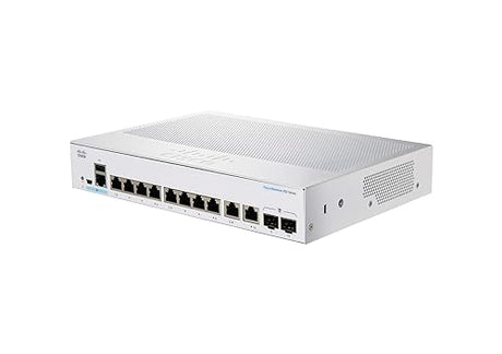 Cisco Business CBS250-8T-E-2G Smart Switch | 8 Port GE Ext PS | 2x1G Combo | Limited Lifetime Protection (CBS250-8T-E-2G) Switch 8-port GE / 2 x GE Uplinks / External Power Supplier