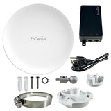EnGenius Broadband [EOC610] 2x2 802.11ax Outdoor 5GHz Radio, Integrated 19dBi Internal Antenna, Maximum Speed of 1200 Mbps, IP55 Rating for Durability and Support for Two Gigabit Ethernet Ports