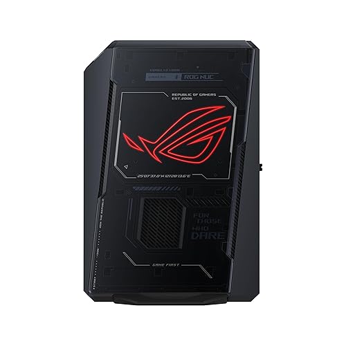 ROG NUC (2025) Gaming Mini PC with Intel® Core™ Ultra 7 (Series 2) ARL-HX CPU, NVIDIA® GeForce RTX™ 5060 MobileGPU, 32GB DDR5 RAM, 1TB NVMe SSD, Thunderbolt™ 4, Triple-Fan Cooling, and ARGB Lighting Core Ultra 7|RTX 5060 32GB RAM|1TB SSD