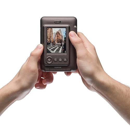 Fujifilm INSTAX Mini LIPLAY Hybrid Instant Camera - Deep Bronze Camera Only Bronze