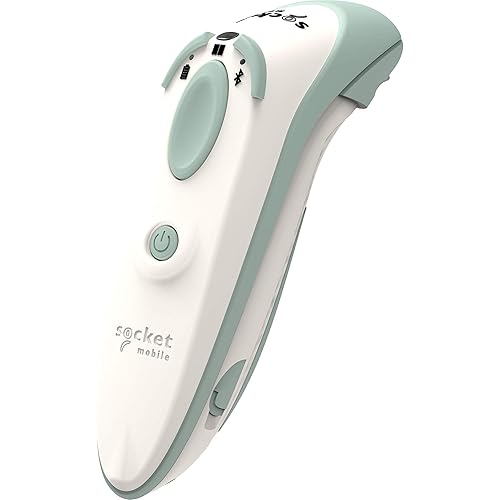 Socket Mobile DuraScan D755, Universal Barcode Scanner, White D755, Barcode Scanner Only