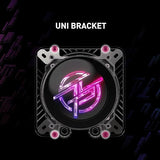 MSI MPG CORELIQUID P13 360 - AIO ARGB CPU Liquid Cooler - 360mm Radiator - LGA 1851 / AM5 Ready - IPS 2.1 LCD Screen - Triple 120mm ARGB PWM Fans - Uni Bracket - Black