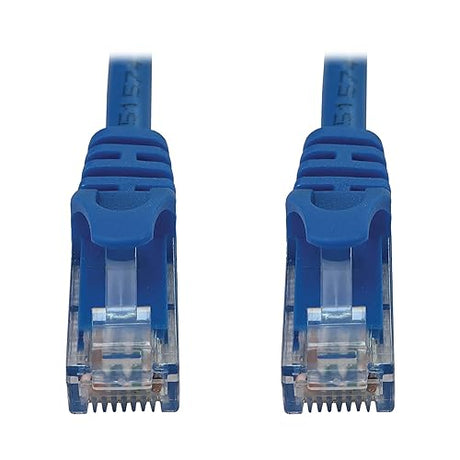 Tripp Lite Cat6a 10G Ethernet Cable, Snagless Molded UTP Network Patch Cable (RJ45 M/M), Blue, 50 Feet / 1.5 Meters, Manufacturer's Warranty (N261-050-BL)