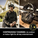3M WorkTunes Connect + Solar Wireless Hearing Protector with Bluetooth Technology, Bluetooth Hearing Protection with a 26 dB Noise Reduction Rating