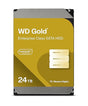 Western Digital 24TB WD Gold Enterprise Class SATA Internal Hard Drive HDD - 7200 RPM, SATA 6 Gb/s, 512 MB Cache, 3.5 - WD242KRYZ