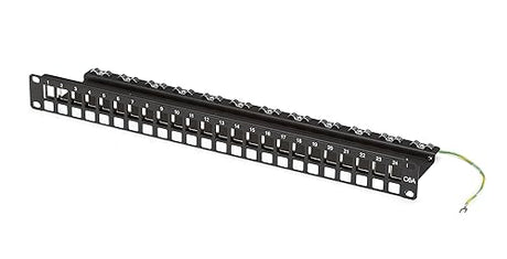 Black Box Network Services Cat6a 24 Port Blank Patch Panel