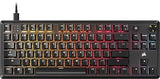CORSAIR K70 CORE TKL RGB Tenkeyless Mechanical Wired Gaming Keyboard – Pre-Lubed MLX Red v2 Linear Switches, SOCD, ABS Double-Shot Keycaps, Sound Dampening, 1000Hz Polling, QWERTY NA – Black