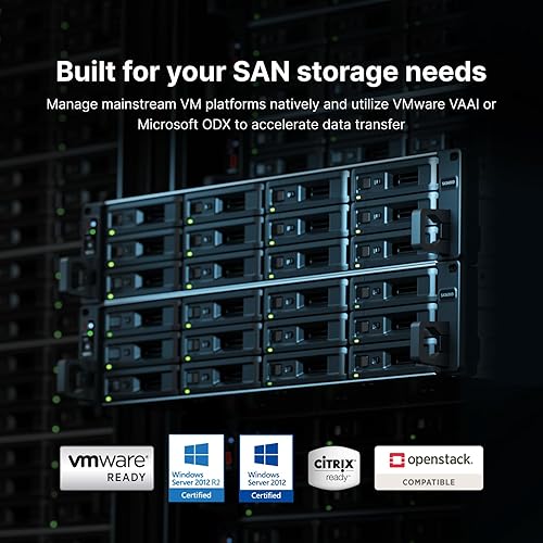 Synology 12-Bay Active-Active Dual Controller SAN UC3400 (Diskless)