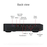 NUC 14 Performance Barebone with Intel 14th Gen Core Ultra 7 155H (NPU Support), NVIDIA GeForce RTX™ 4060 Discrete Graphics, Up to 64GB DDR5 RAM, Triple Storage Design, Thunderbolt™ 4, Vertical Stand Core Ultra 7|RTX 4060