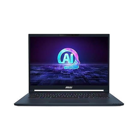 MSI Stealth 14 AI Studio 14” 165Hz FHD+ Gaming Laptop: Intel Core Ultra 7-155H, NVIDIA Geforce RTX 4050, 16GB DDR5, 1TB NVMe SSD, Thunderbolt 4, Win 11 Pro: Star Blue A1VEG-090US