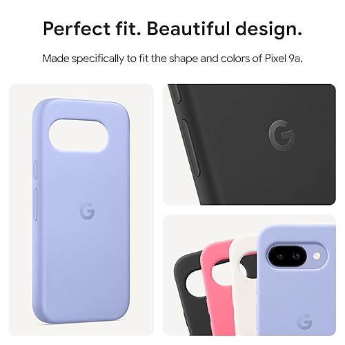 Google Pixel 9a Case - Durable Protection - Stain-Resistant Silicone - Android Phone Case - Iris