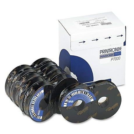 Printronix 107675-001 Black Label Ribbon