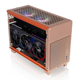 Thermaltake TR100 SFF Chassis; mITX Support; 18.9 Liters; PCIe 4.0 Riser Cable Included; 360mm GPU Clearance; 280mm Radiator Support; Removable PCIe Bracket; Gravel Sand; CA-11A-00SGNN-00