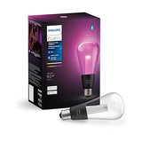 Philips Hue Lightguide ST70 Edison Smart LED Bulb – Handblown Glass - Color Changing Light - Works with Amazon Alexa, Apple HomeKit and Google Assistant - Bluetooth and Hue Bridge Compatible