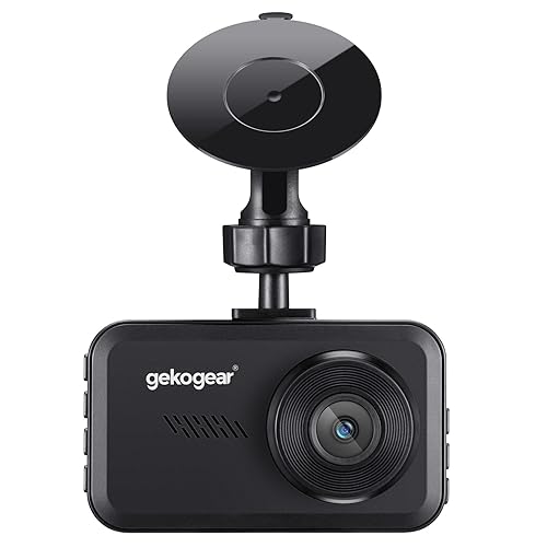 Orbit D111 1080P Full HD Dash Cam with 3 Display, G-Sensor, Loop Recording, 140° Wide-Angle Lens, Supports up to 64GB MicroSD, Compact Design