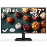 Philips 27B2N2100 27 inch FHD (1920 x 1080) 100Hz Gaming Office Monitor, Energy Star Certified, EPEAT Gold Certification, HDMI & VGA, 4 Year Advance Replacement Warranty 27 FHD EPEAT Gold