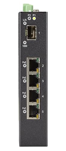 Black box Industrial Gigabit Ethernet Poe Switch
