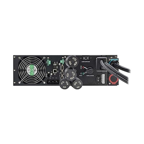 Eaton Tripp Lite SU6000RTMB UPS 6000VA / 5400W, 208V, Maintenance Switch, Online Double Conversion, Pure Sine Wave, 3U Rack Mount, 4 Outlets, Network Card, Extended Run, $250,000 Insurance Bypass Switch UPS 6000VA