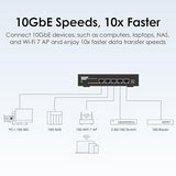 QNAP 5-Port 10GBASE-T Unmanaged Switch (QSW-3205-5T-US)