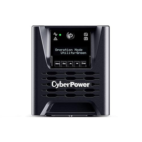 CyberPower PR750LCD3C Smart App Sinewave UPS System, 750VA/750W, 6 Outlets, AVR, Mini-Tower 750VA NEW