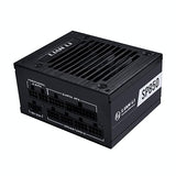 Lian Li SP850 Gold - 850 Watt SFX Form Factor Power Supply with Native 12V-2x6 Cable - Low Noise - 80 Plus Gold Efficiency - ATX 3.1 & PCIe 5.0 Compliant - 92mm FDB Fan - 10-Year - Black (SP850G.B) Gold 850W (V2) Black